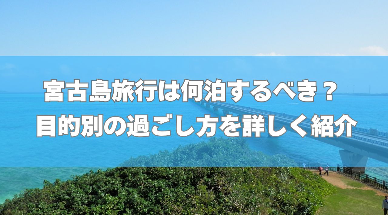 目的別の過ごし方を詳しく紹介